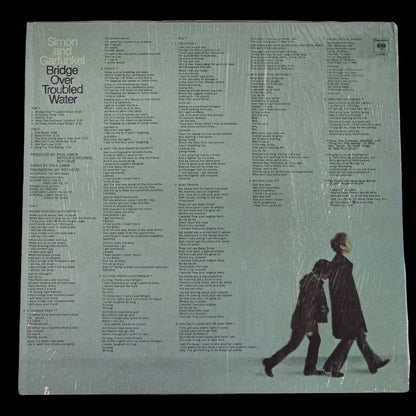 Simon & Garfunkel Bridge Over Troubled Water 1971 Columbia LP, back cover