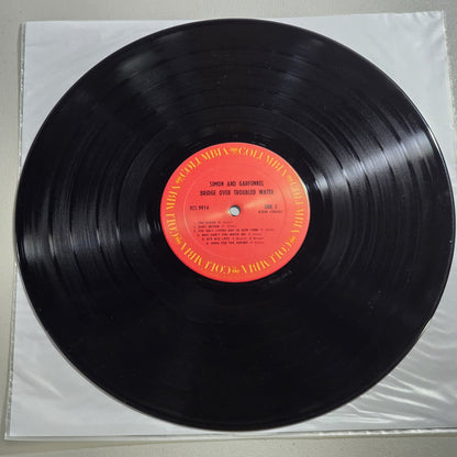 Simon & Garfunkel Bridge Over Troubled Water 1971 Columbia LP, side 1 label