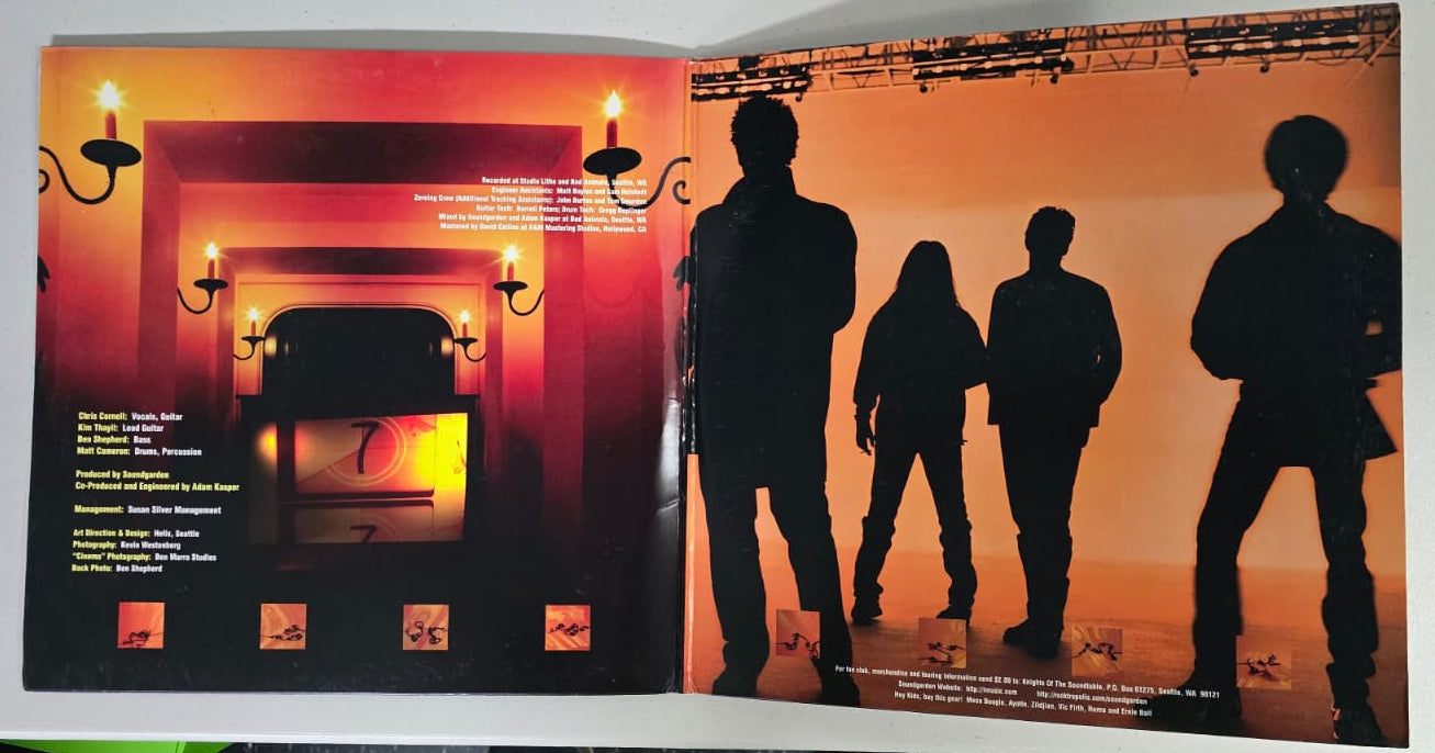 Soundgarden – Down On The Upside – 1996 US Original A&M 31454 0526 1 – VG+/VG+