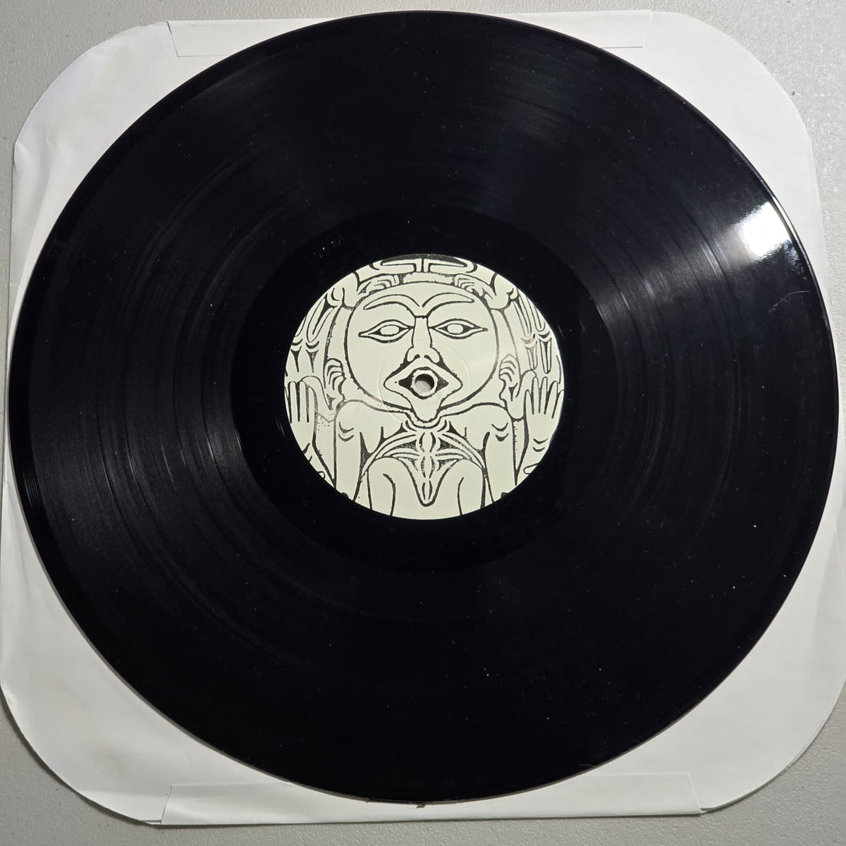 Stack Above All 1997 Void Records reissue LP, side 2 label
