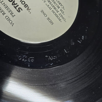 Stack Above All 1997 Void Records reissue LP, run-out