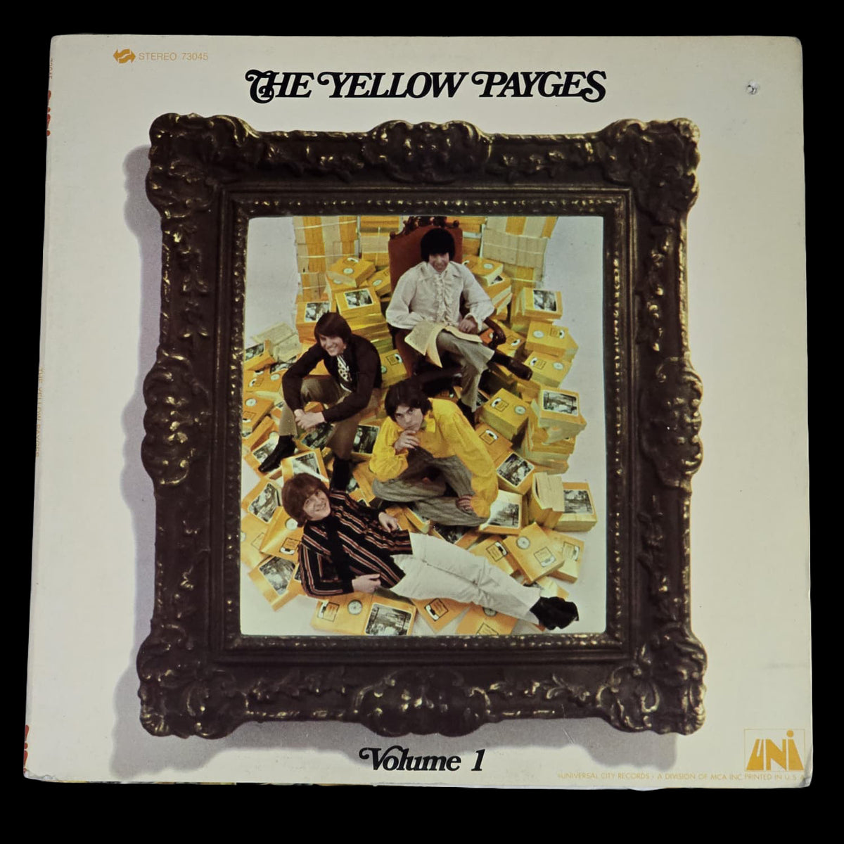 The Yellow Payges Volume 1 1969 Uni stereo LP, front cover