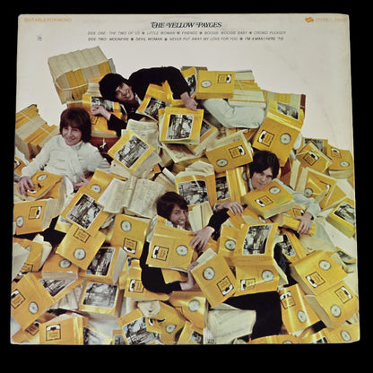 The Yellow Payges Volume 1 1969 Uni stereo LP, back cover