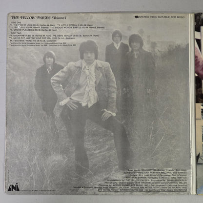 The Yellow Payges Volume 1 1969 Uni stereo LP, gatefold inside right