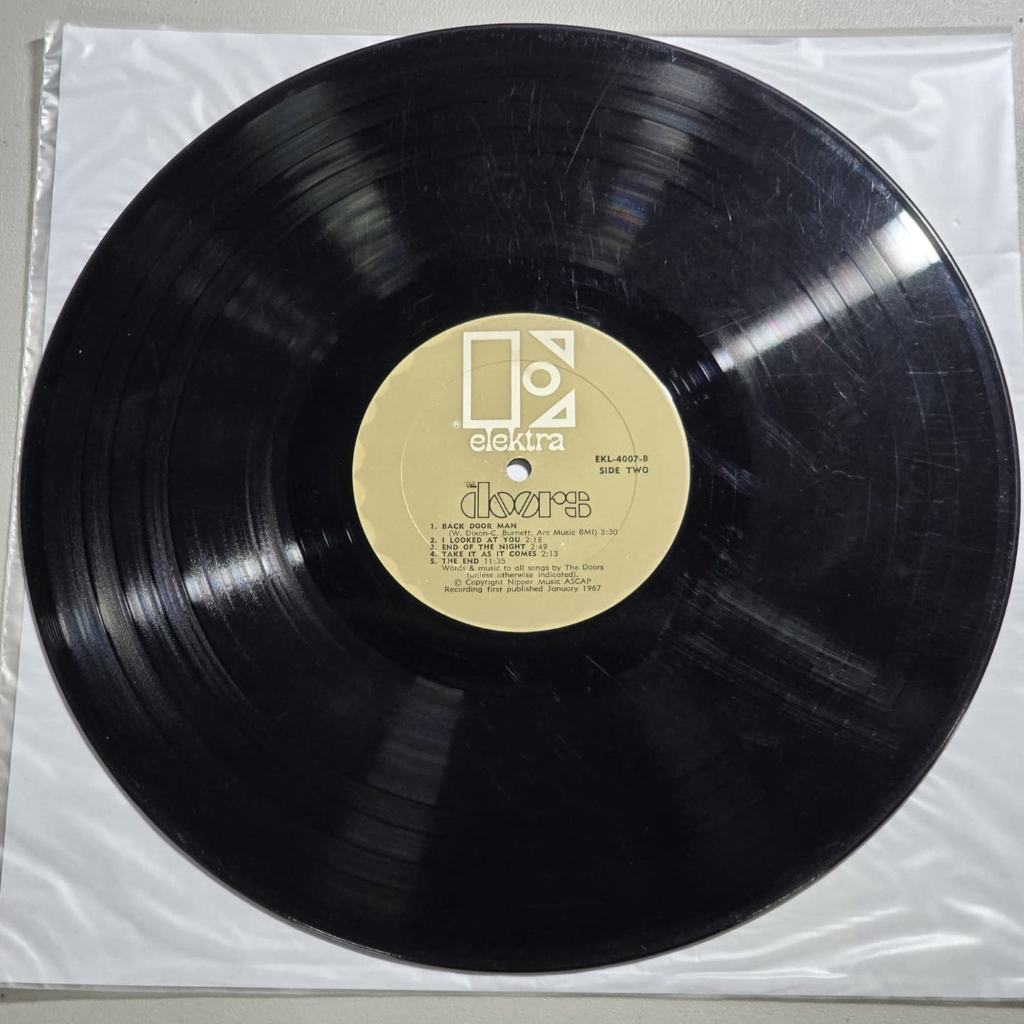 The Doors – The Doors – 1967 US Mono Original Elektra EKL-4007 – VG/VG