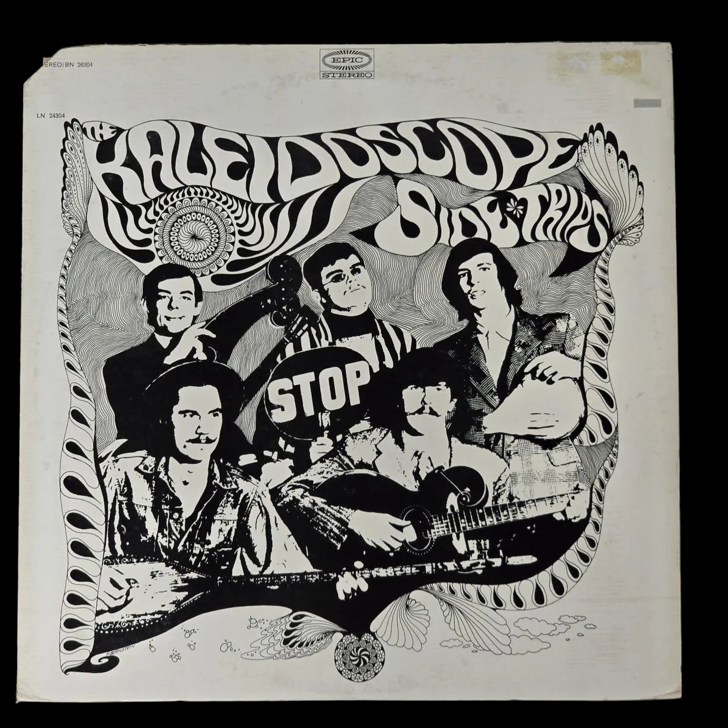 The Kaleidoscope - Side Trips - 1970 Reissue - Black Font - VG VG+