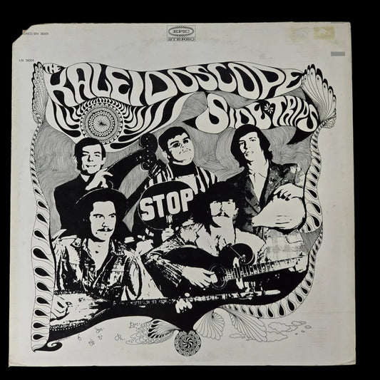 The Kaleidoscope - Side Trips - 1970 Reissue - Black Font - VG VG+