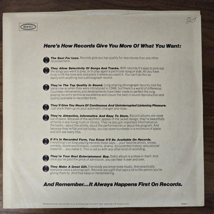 The Kaleidoscope - Side Trips - 1970 Reissue - Black Font - VG VG+