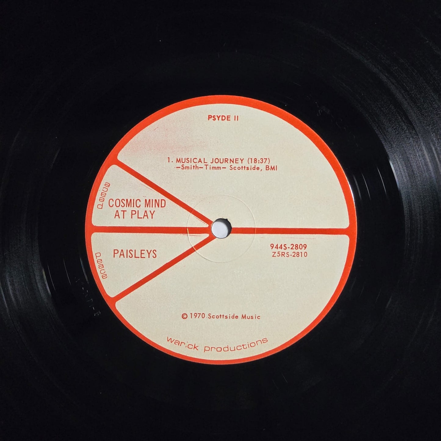 The Paisleys - Cosmic Mind At Play - 1970 OG