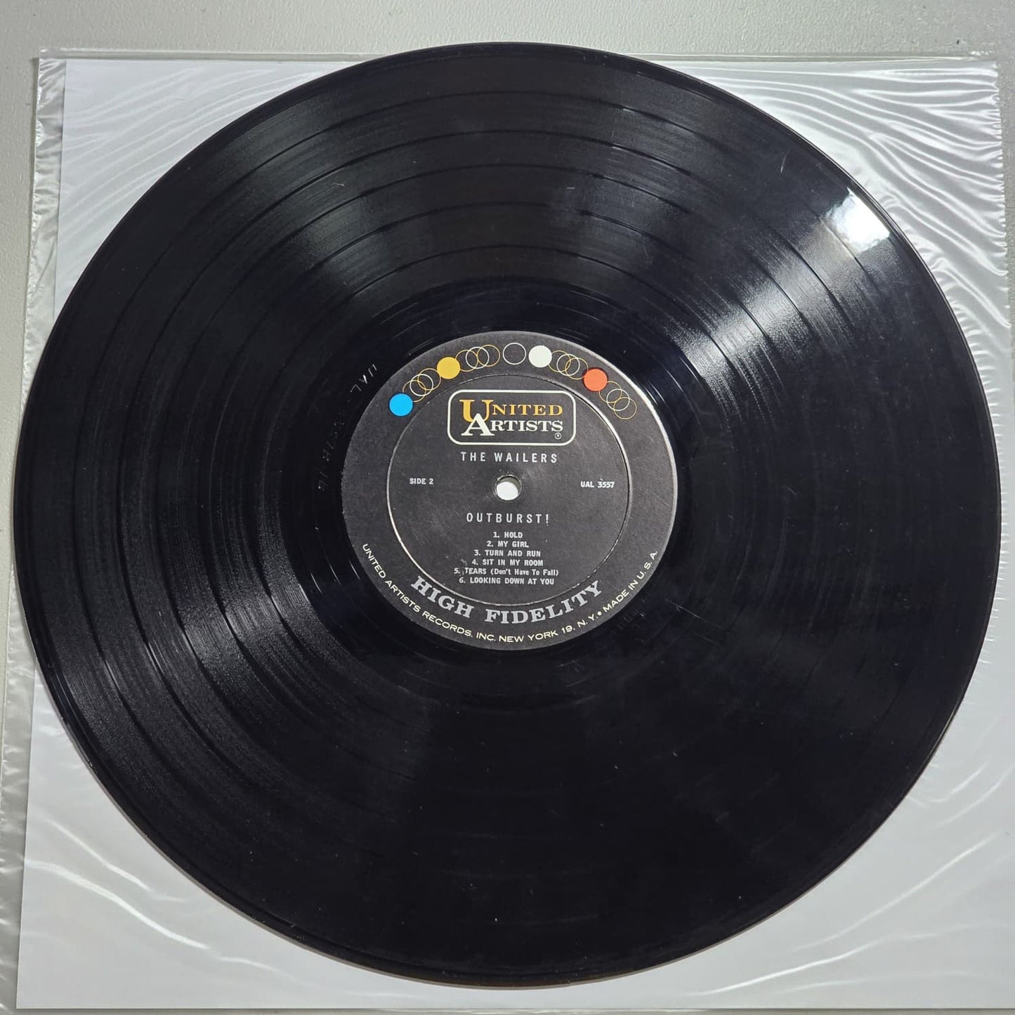 The Wailers – Outburst! – 1966 US Mono LP United Artists – VG+/NM