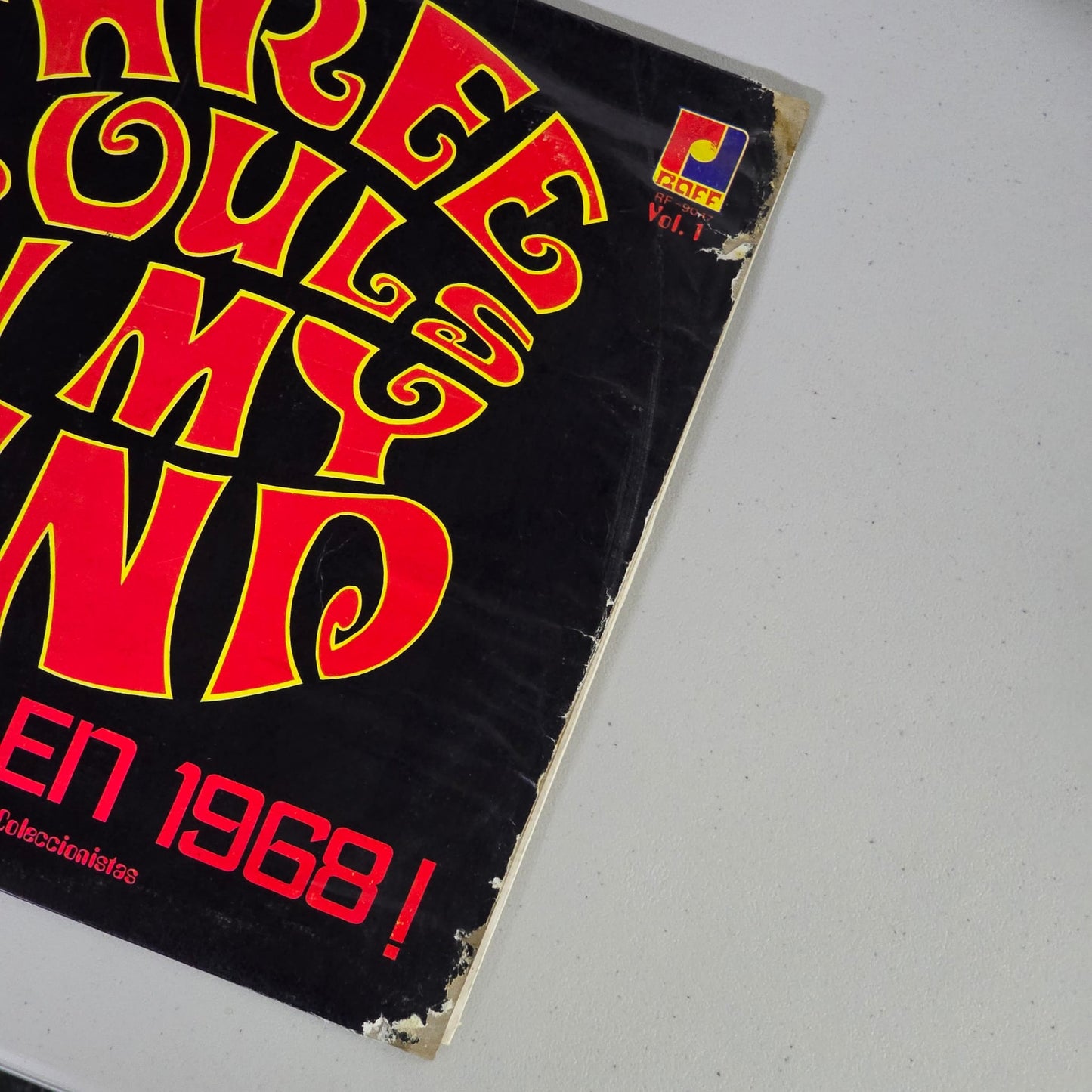 Three Souls In My Mind - Grabado En 1968 Vol. 1 - 1979 Mexico LP - Raff RF-9047