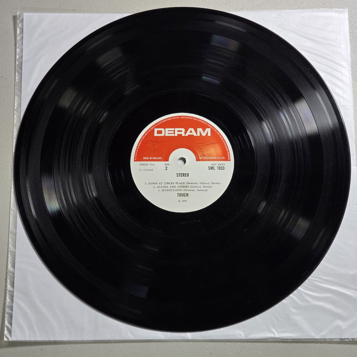 Touch - Self-Titled - UK - 1969 - Gatefold with Poster