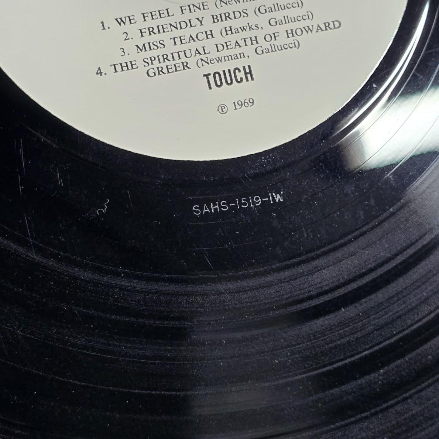 Touch - Self-Titled - UK - 1969 - Gatefold with Poster