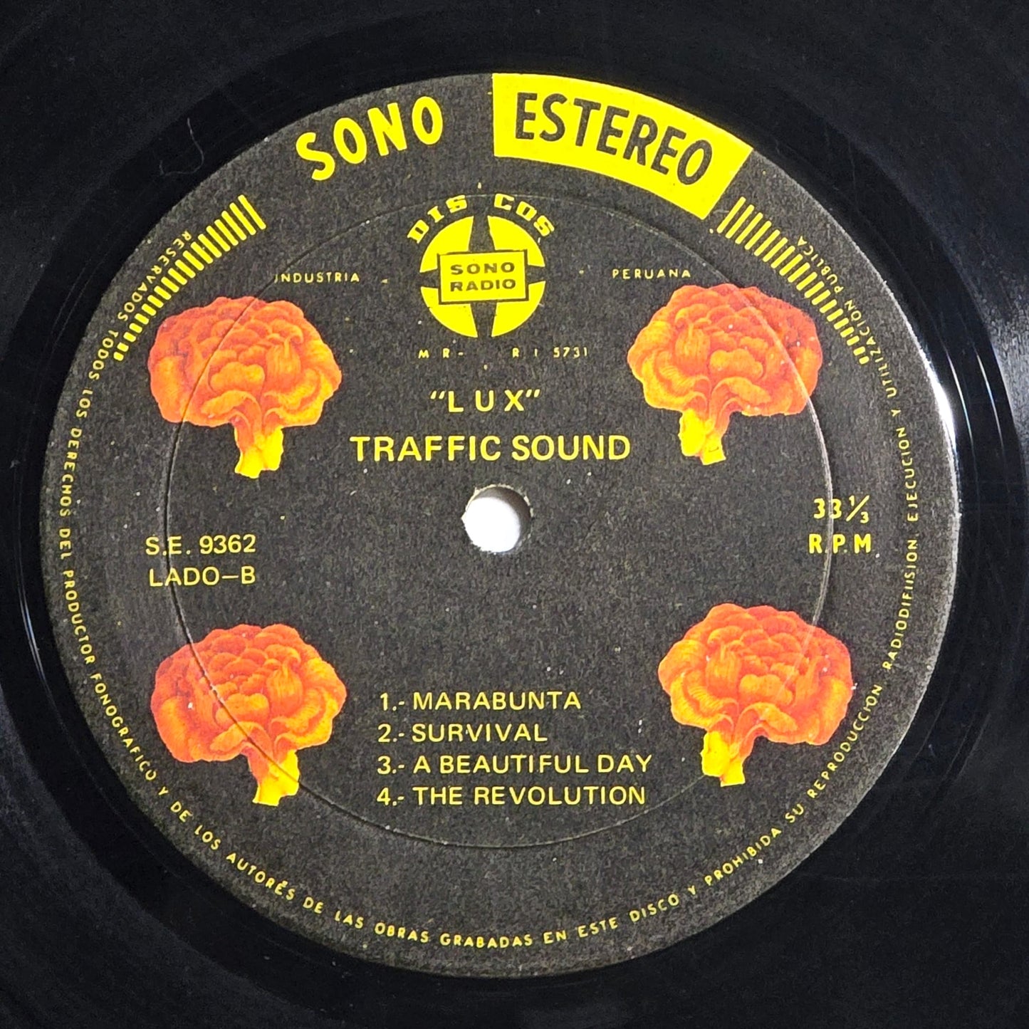 Traffic Sound - Lux - Peruvian Hard Rock/Psych 1972 OG HEAR IT