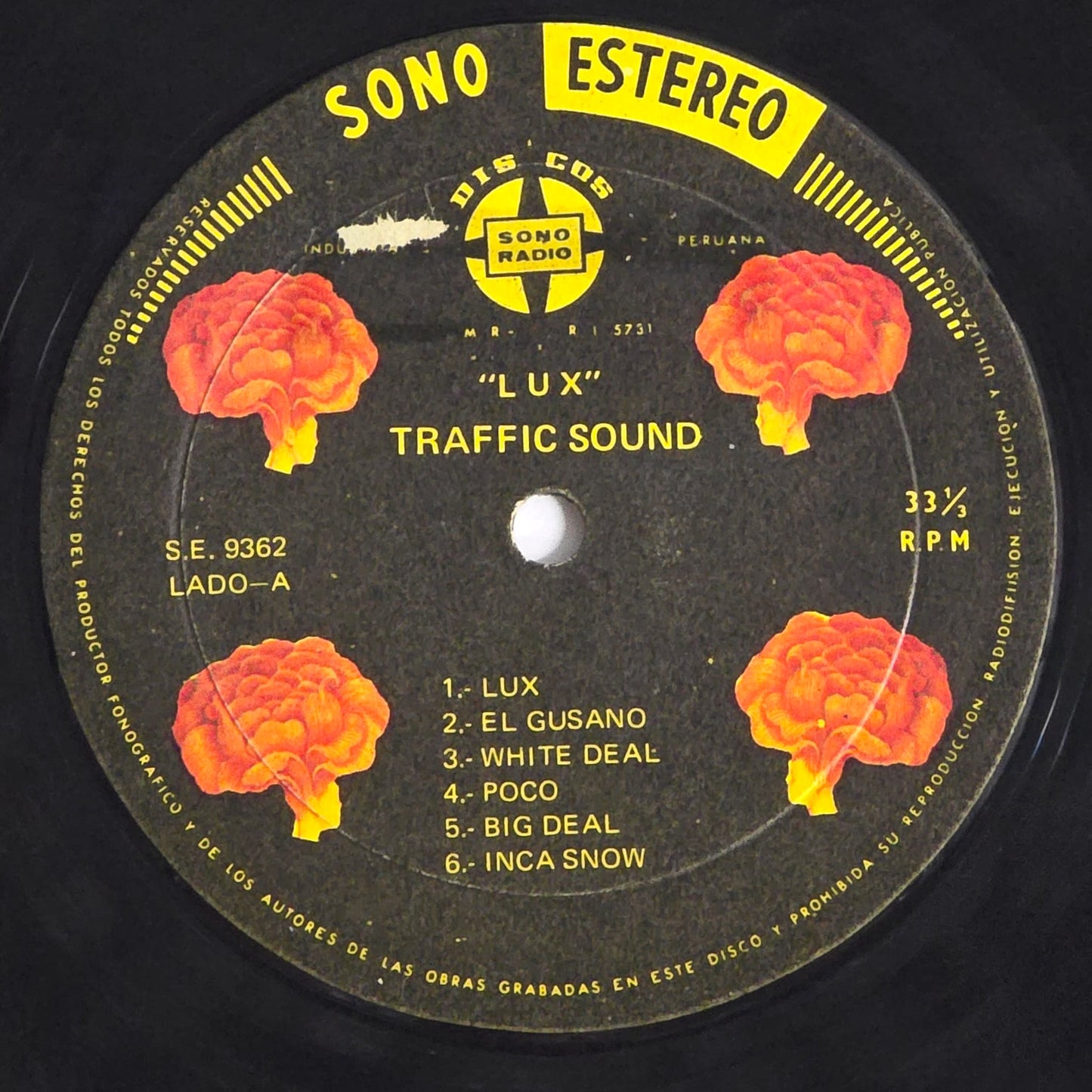 Traffic Sound - Lux - Peruvian Hard Rock/Psych 1972 OG HEAR IT