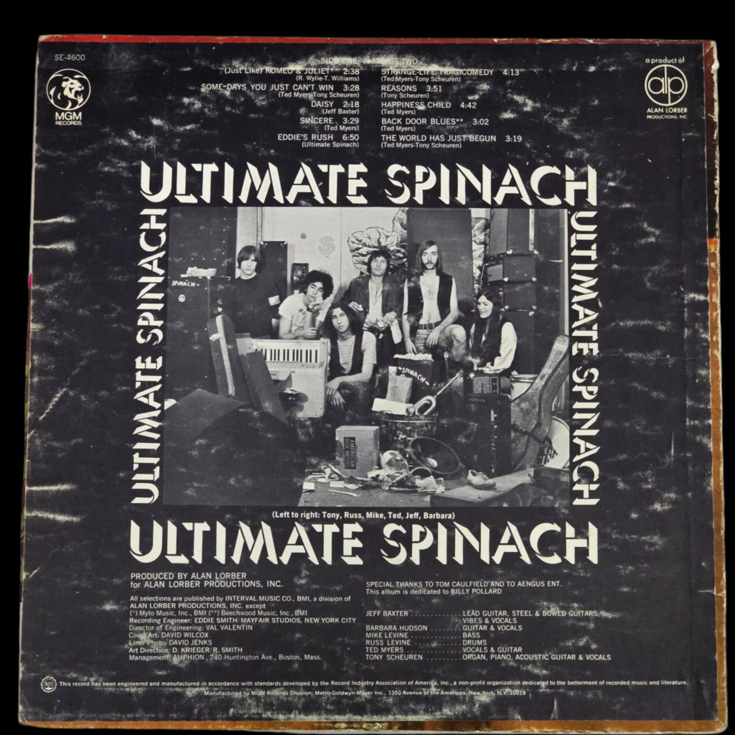 Ultimate Spinach - Self-Titled 1969