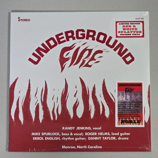 Underground Fire - Self-Titled - 2024 Noble Records Reissue - Red Splatter - IN SHRINK