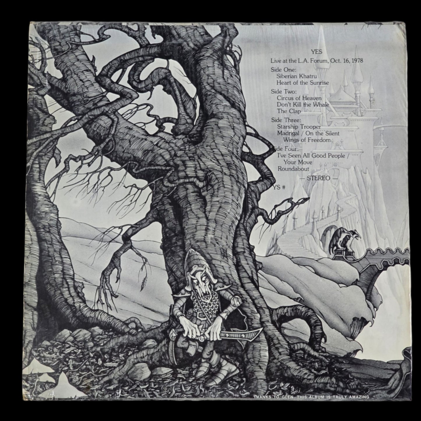 Yes - In The Round -  Slipped Disc - 2LP