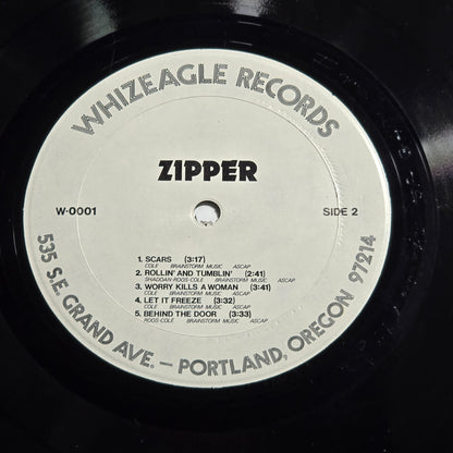 Zipper – Zipper – 1975 US LP Whizeagle Records – VG+/VG+