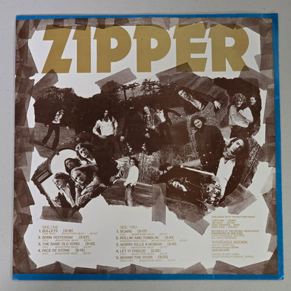 Zipper – Zipper – 1975 US LP Whizeagle Records – VG+/VG+
